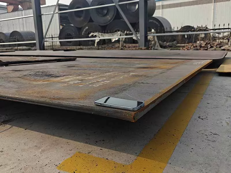 Piastra in acciaio laminato a caldo ASTM A36