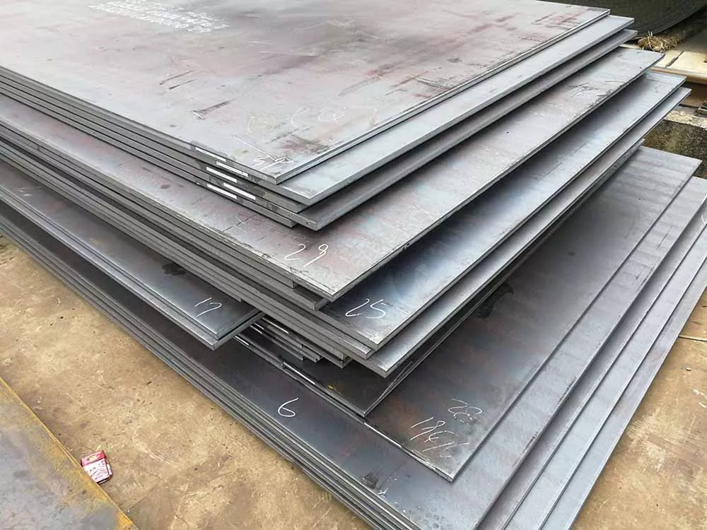 Piastra in acciaio laminato a caldo S355